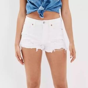 White American Eagle Super Stretch Shorts Size 4